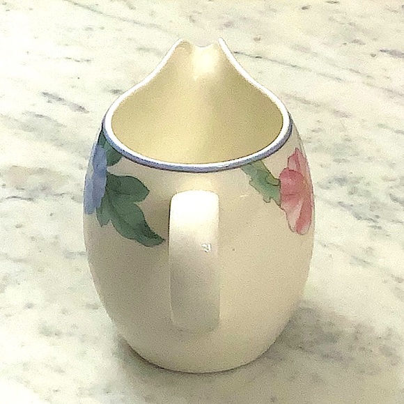 MIKASA SPRING LEGACY CREAMER & SUGAR BOWL & LID SET VINTAGE - Picture 7 of 11